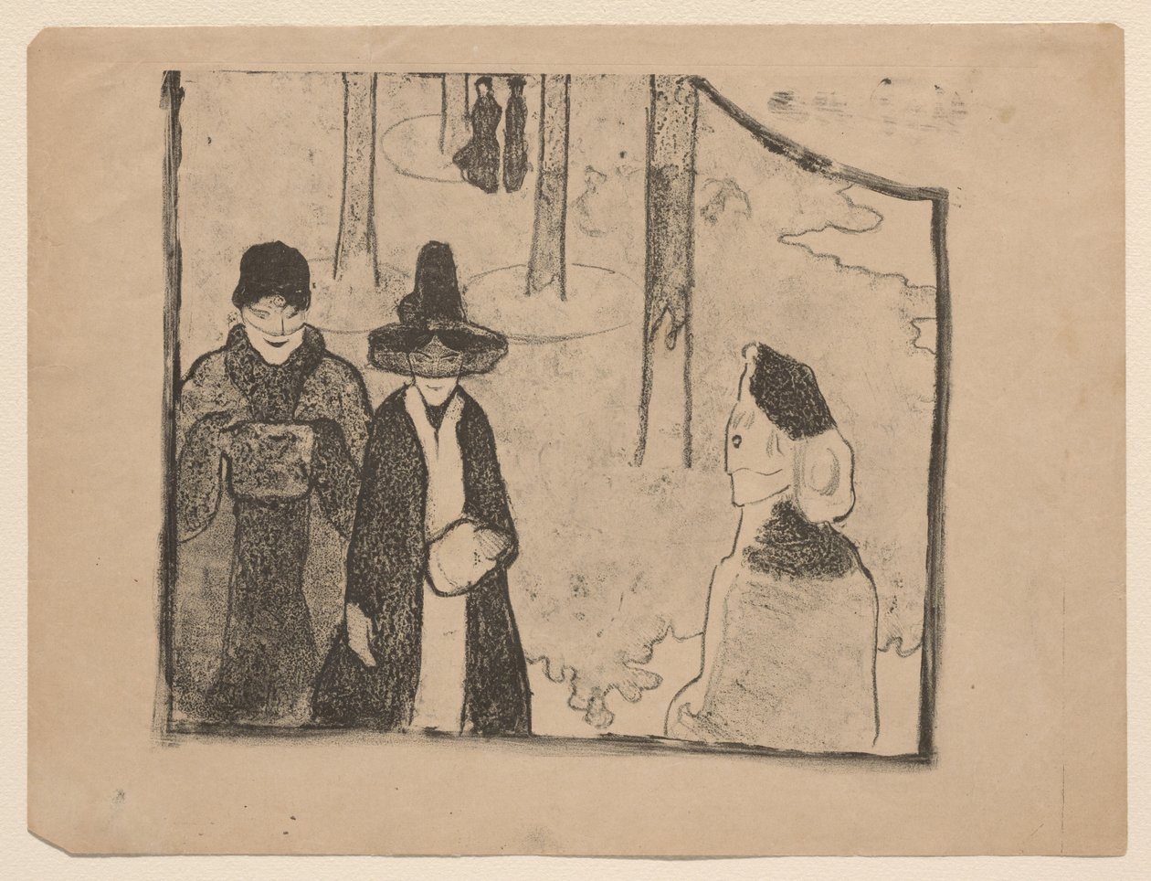 Spaserturen av Emile Bernard