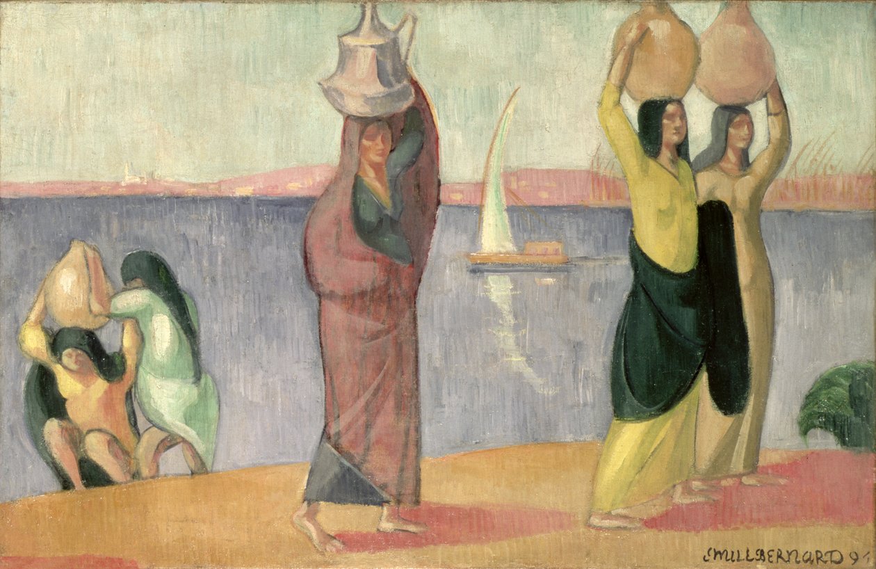 Vannbærerne, 1894 av Emile Bernard