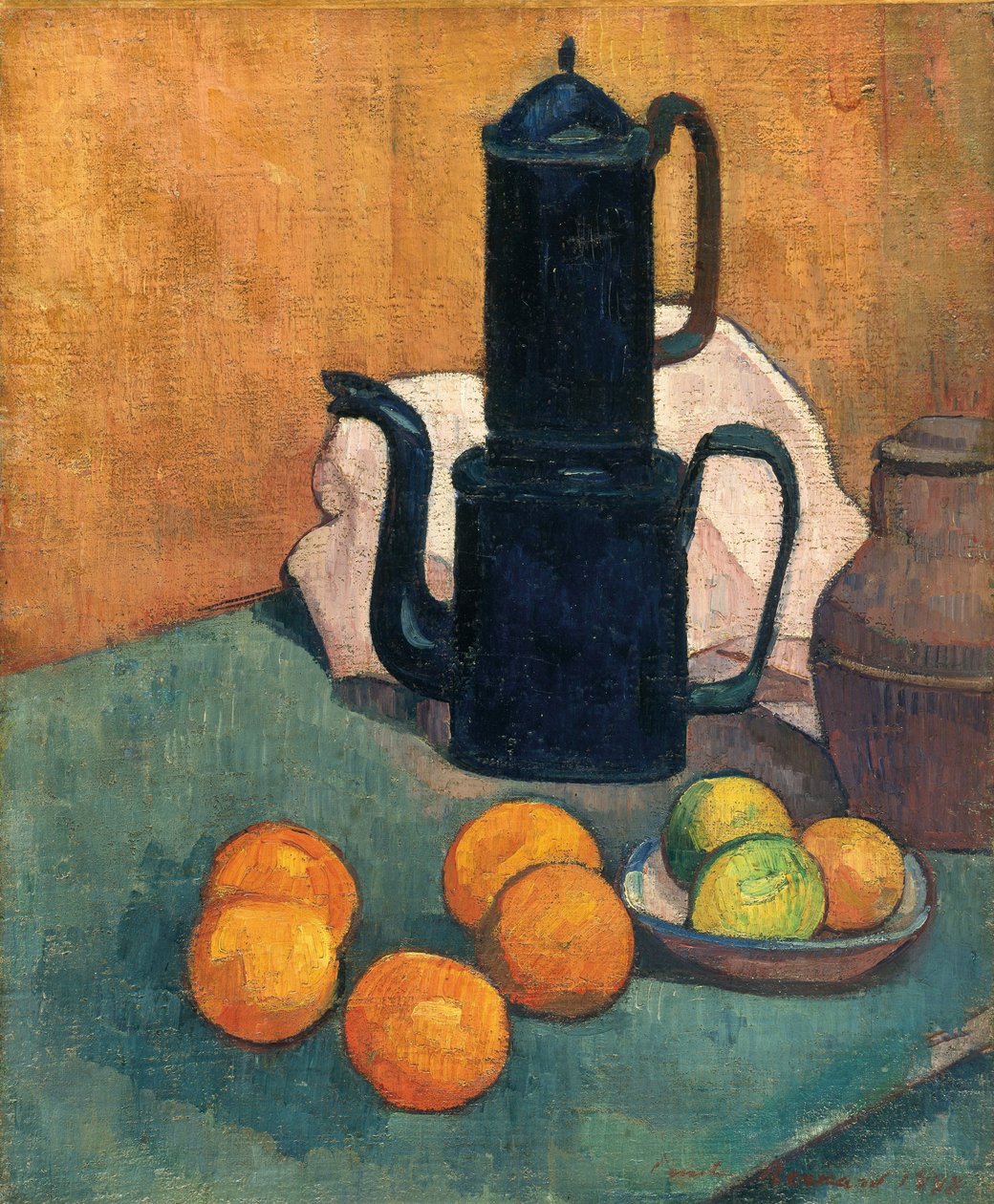 Den blå kaffekannen av Emile Bernard