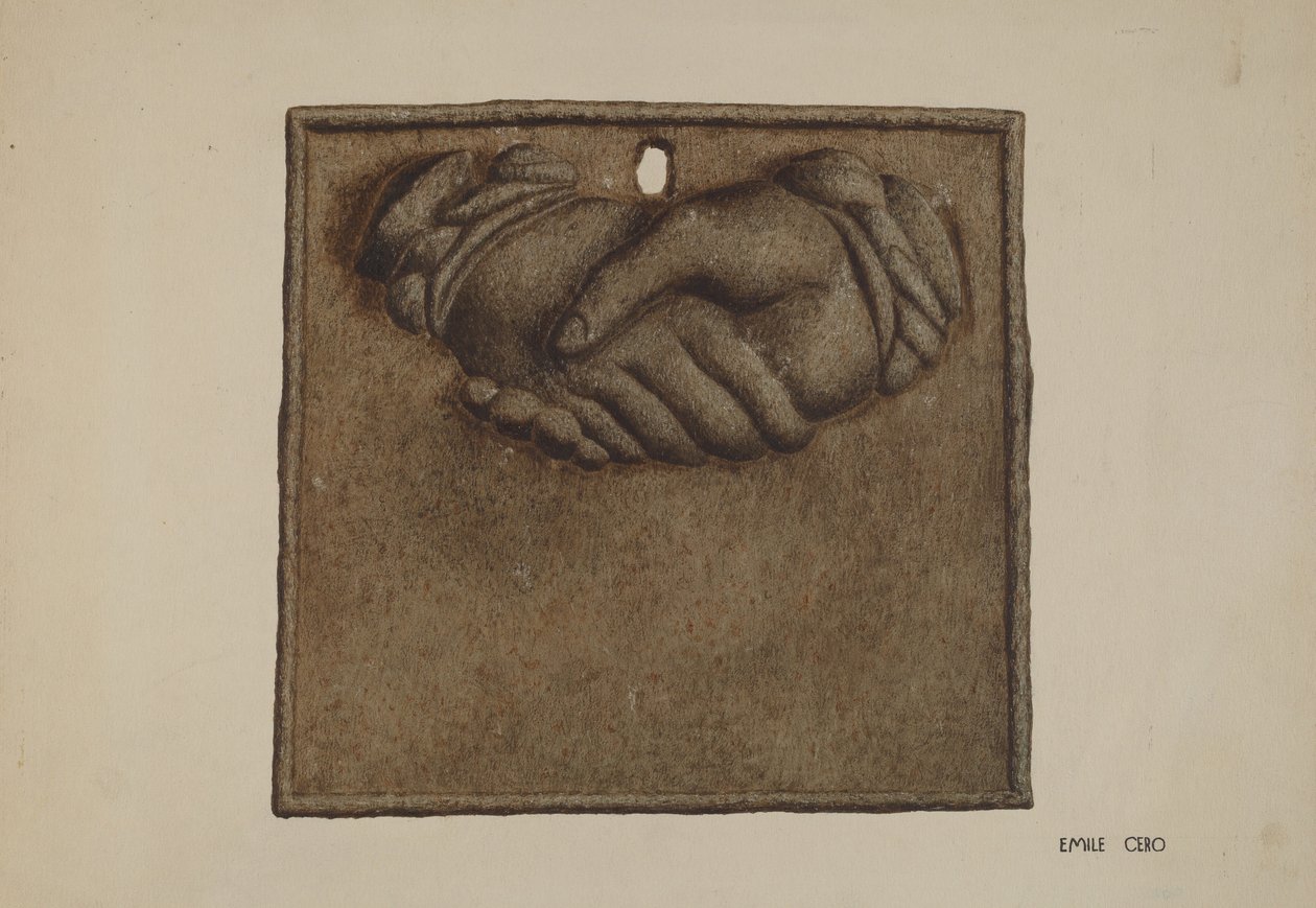 Brannmerke av Emile Cero