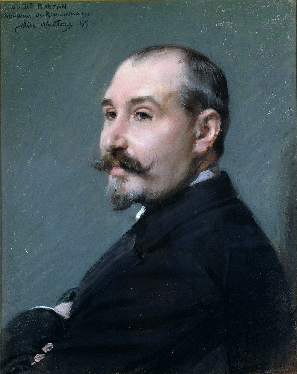 Bernard-Jean Antoine Marfan (1858-1942) 1899 av Emile Charles Wauters