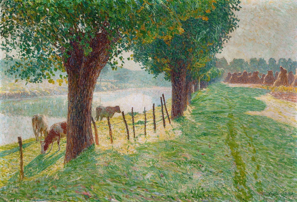Slutten av august 1909 av Emile Claus