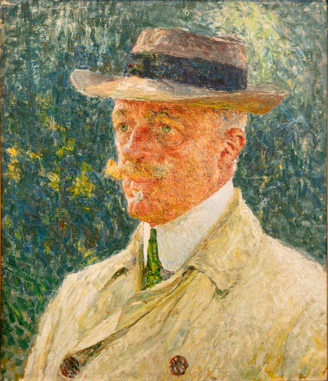 Portrett av Cyriel Buysse av Emile Claus