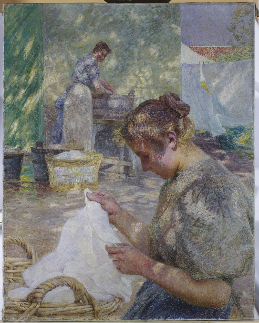 Solfylt dag av Emile Claus