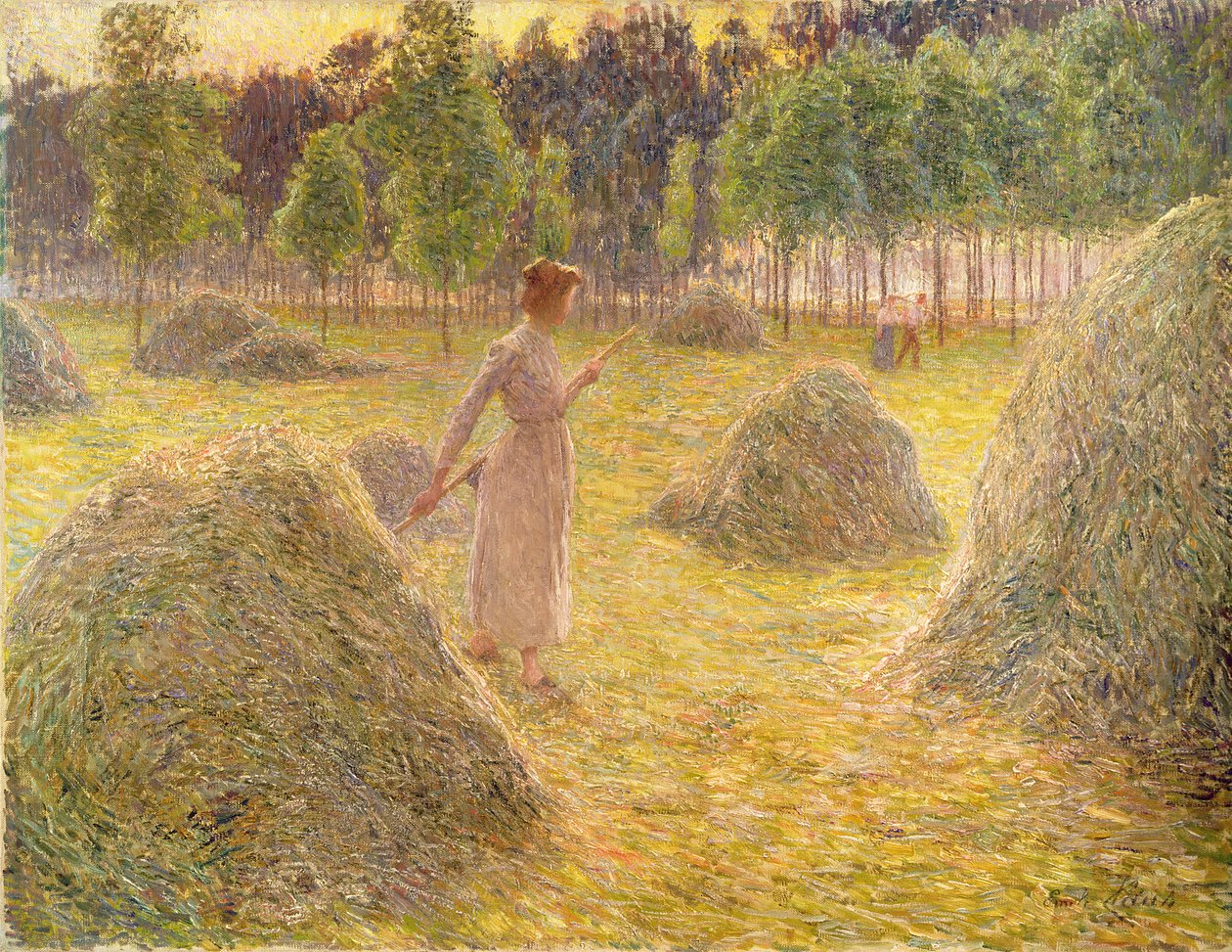 The Gleaners, midten av 1890-tallet av Emile Claus