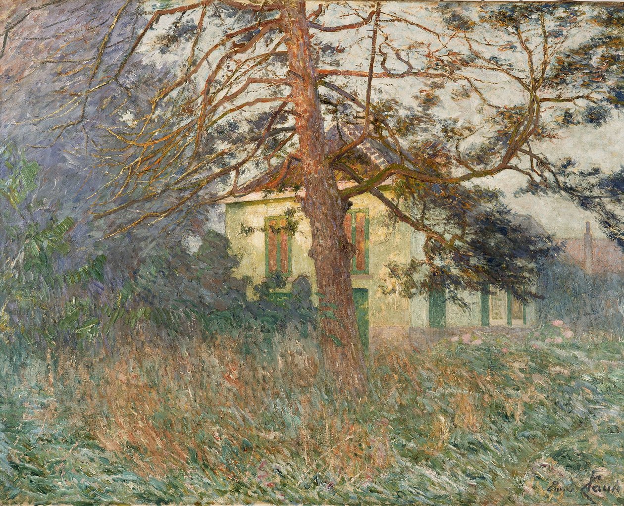 Villa Zonneschijn (Kunstnerens hus i Astene) av Emile Claus