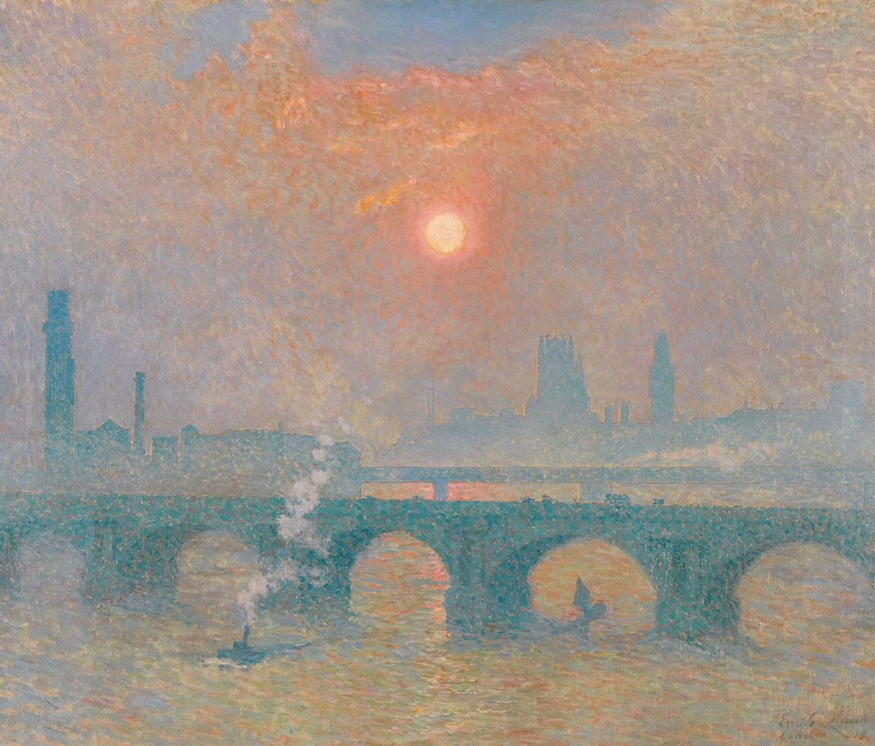 Waterloo Bridge av Emile Claus