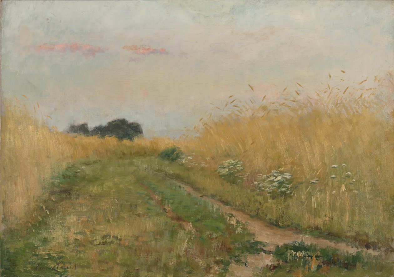 Sommerlandskap - Kornåker av Emile Claus