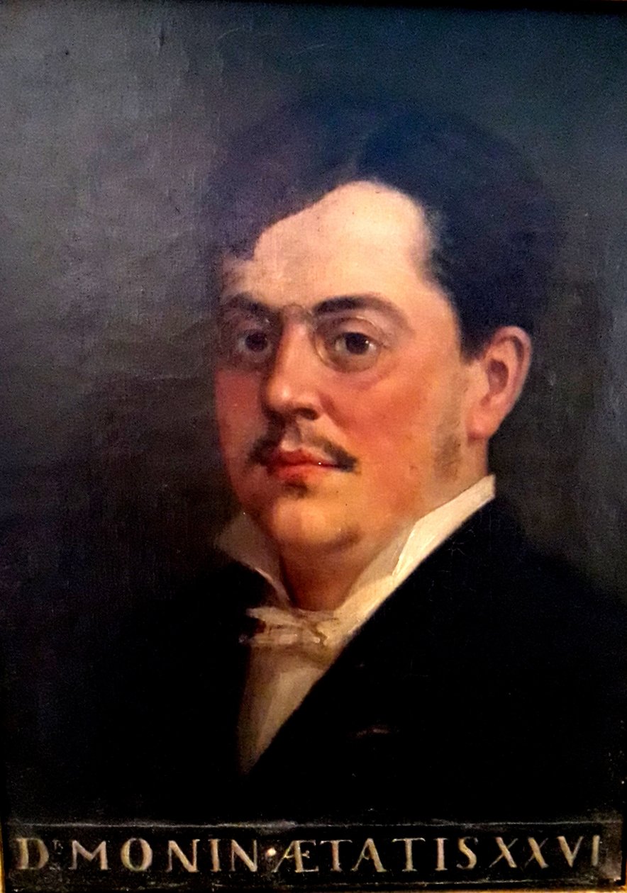 Portrett av doktor Ernest Monin av Emile Dupont-Zipcy