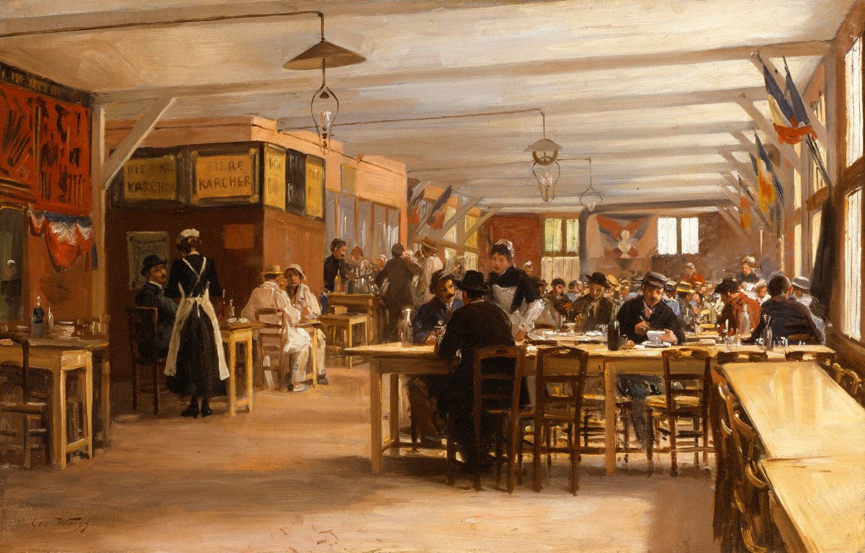 Kafeen av Emile Georges Weiss