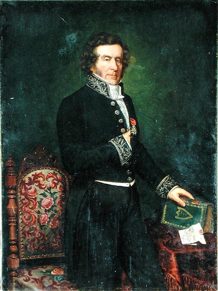 Pierre Calemard de La Fayette (1783-1873) 1848 av Emile Giraud