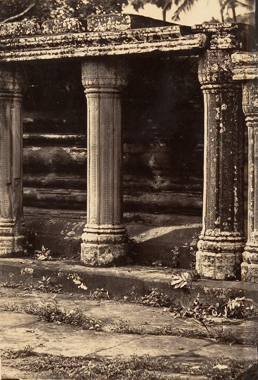 Great Pagoda - Esplanade Colonnade, 1866. av Emile Gsell