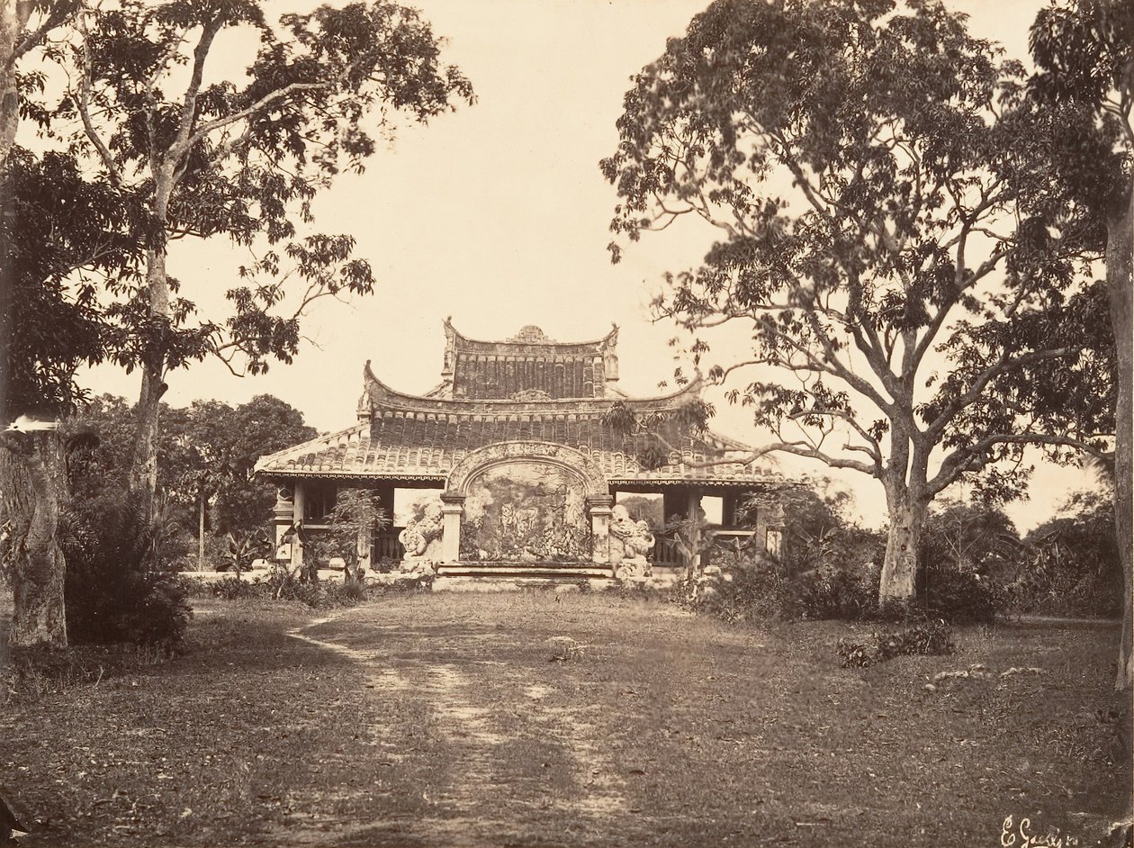 Graven til biskopen av Adran, 1866. av Emile Gsell