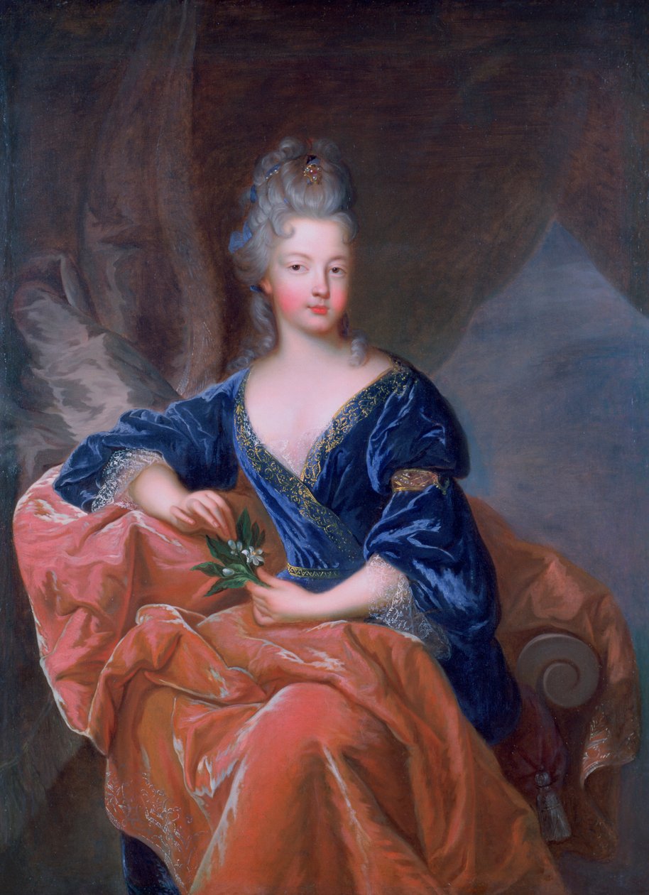 Frøken de Blois, c1840 av Emile Isidore Deroy