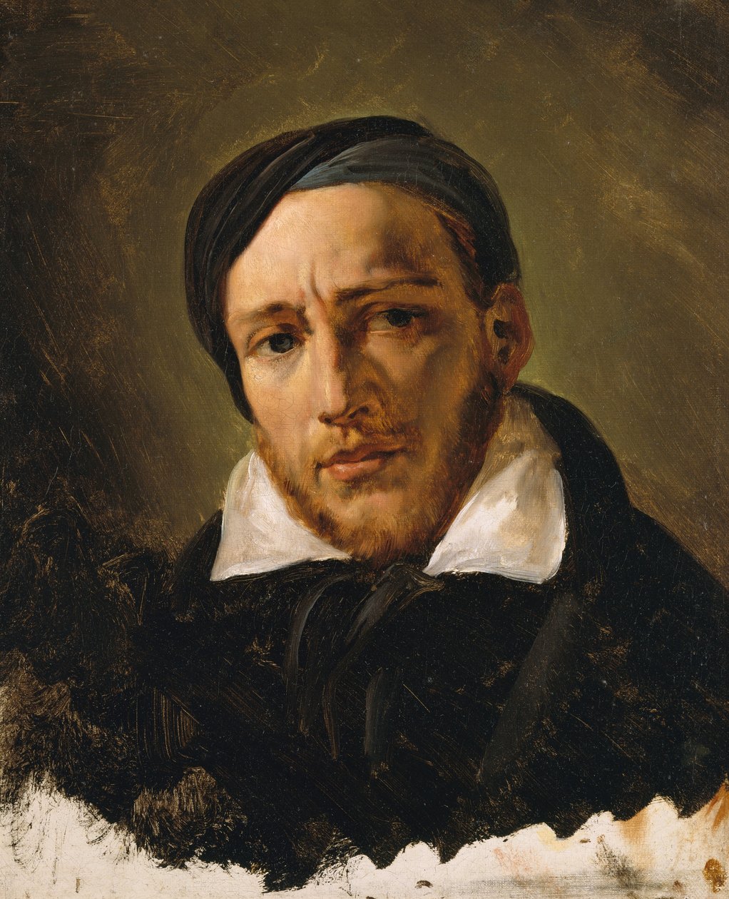 Jean-Louis-André-Théodore Gericault 1791-1824, sannsynligvis 1822 eller 1823. av Emile Jean Horace Vernet