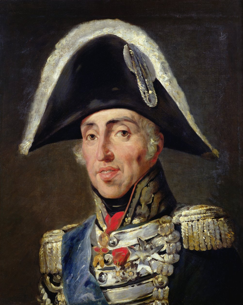 Portrett av Charles X (1757-1836) konge av Frankrike og Navarra av Emile Jean Horace Vernet