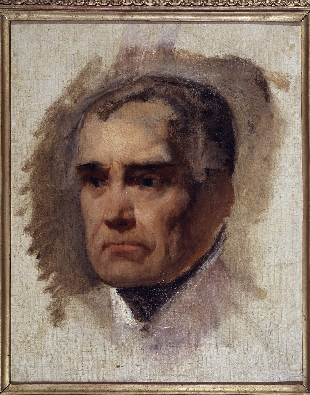 Portrett av Henri Gatien, grev Bertrand av Emile Jean Horace Vernet
