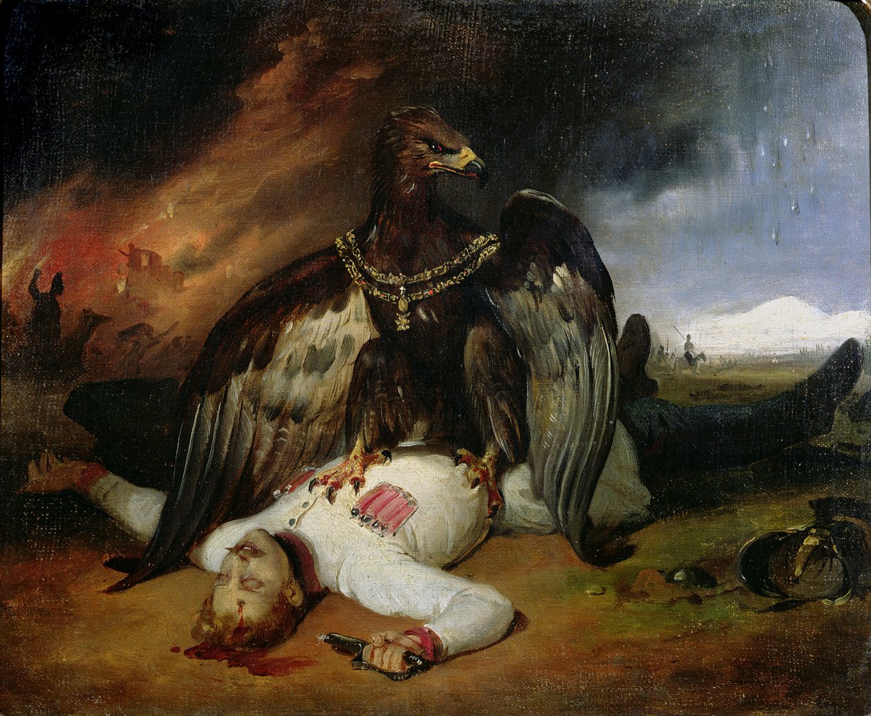 Den polske Prometheus, 1831 av Emile Jean Horace Vernet