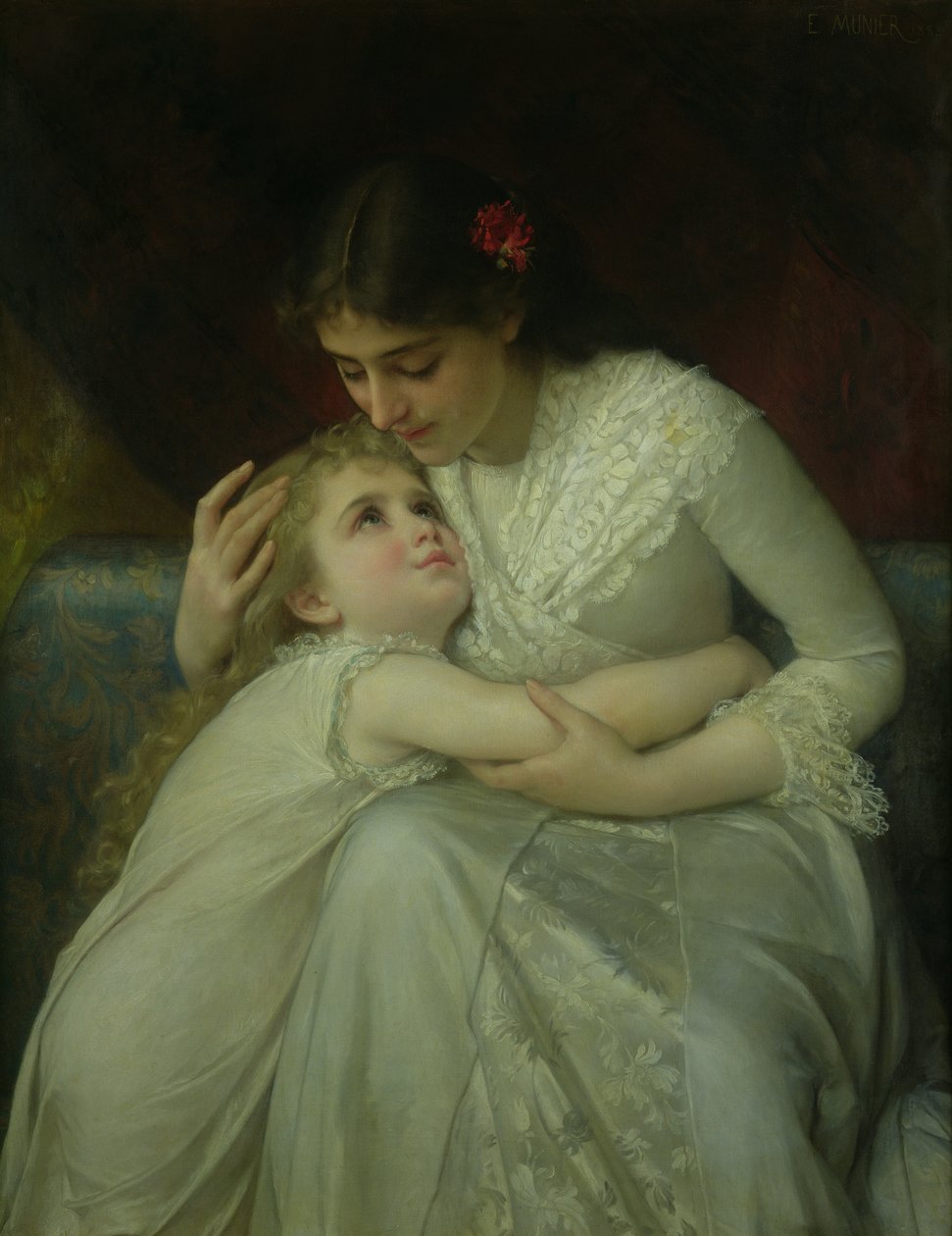Mor og barn av Emile Munier