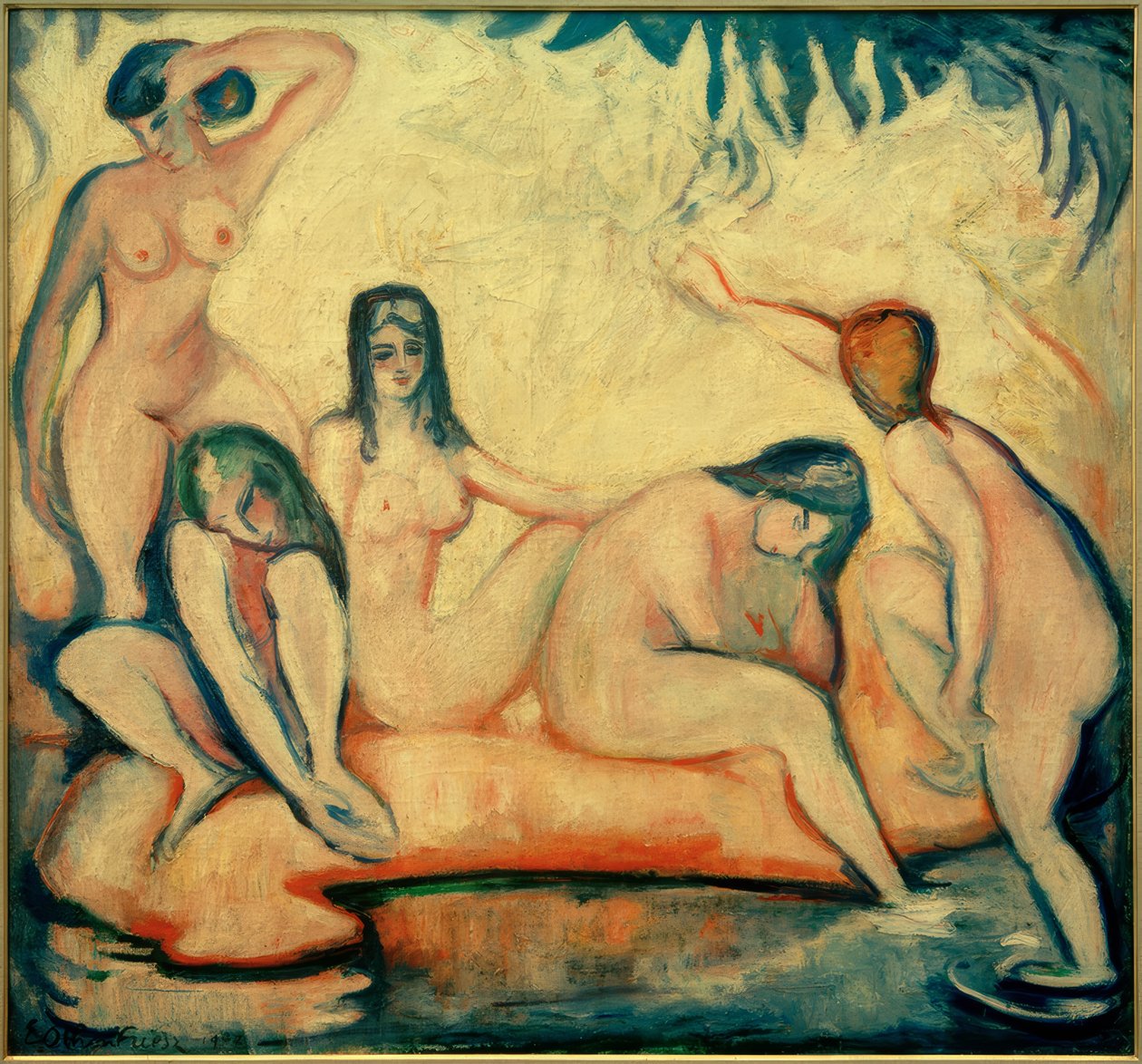 Svømmere av Emile Othon Friesz