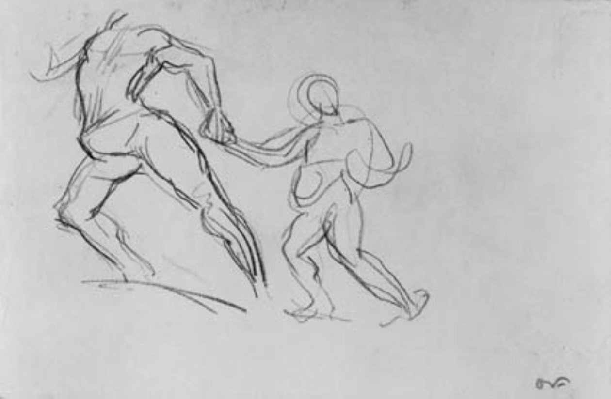 To figurer i bevegelse. av Emile Othon Friesz