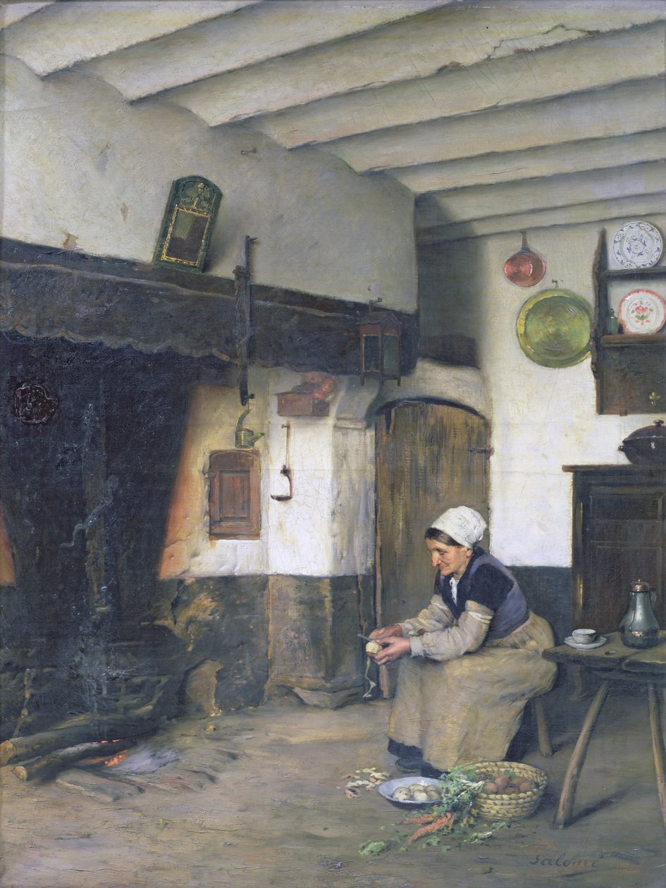The House of Therese, 1881 av Emile Salome