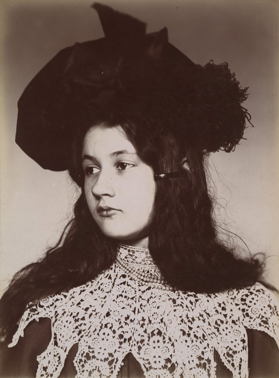 Denise Zola, ca. 1900. av Emile Zola