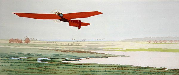 Light Aircraft, utgitt av Mabileau, Paris av Emilien Leon Jean Dufour