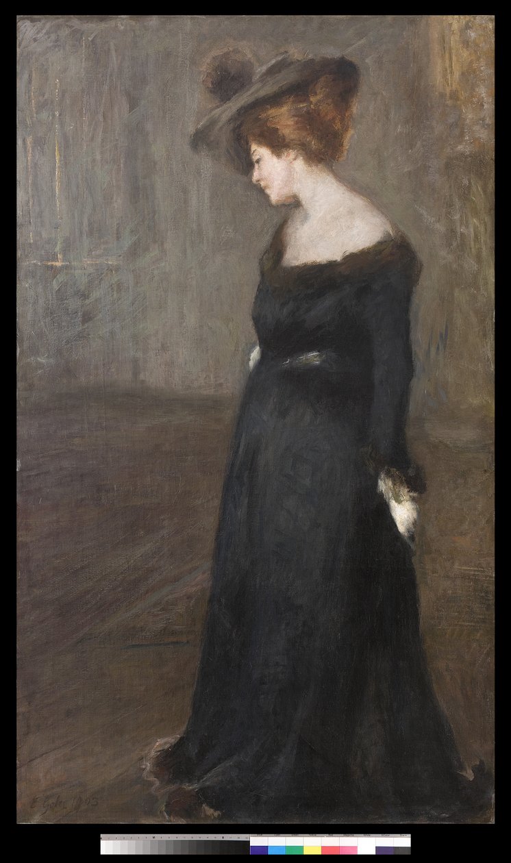 Portrett av en dame, 1903 av Emilio Gola