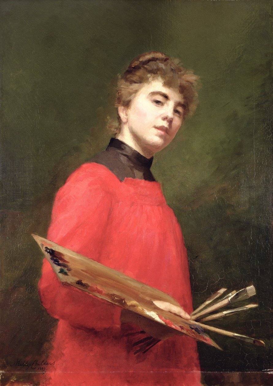 Selvportrett av Emily  Childers