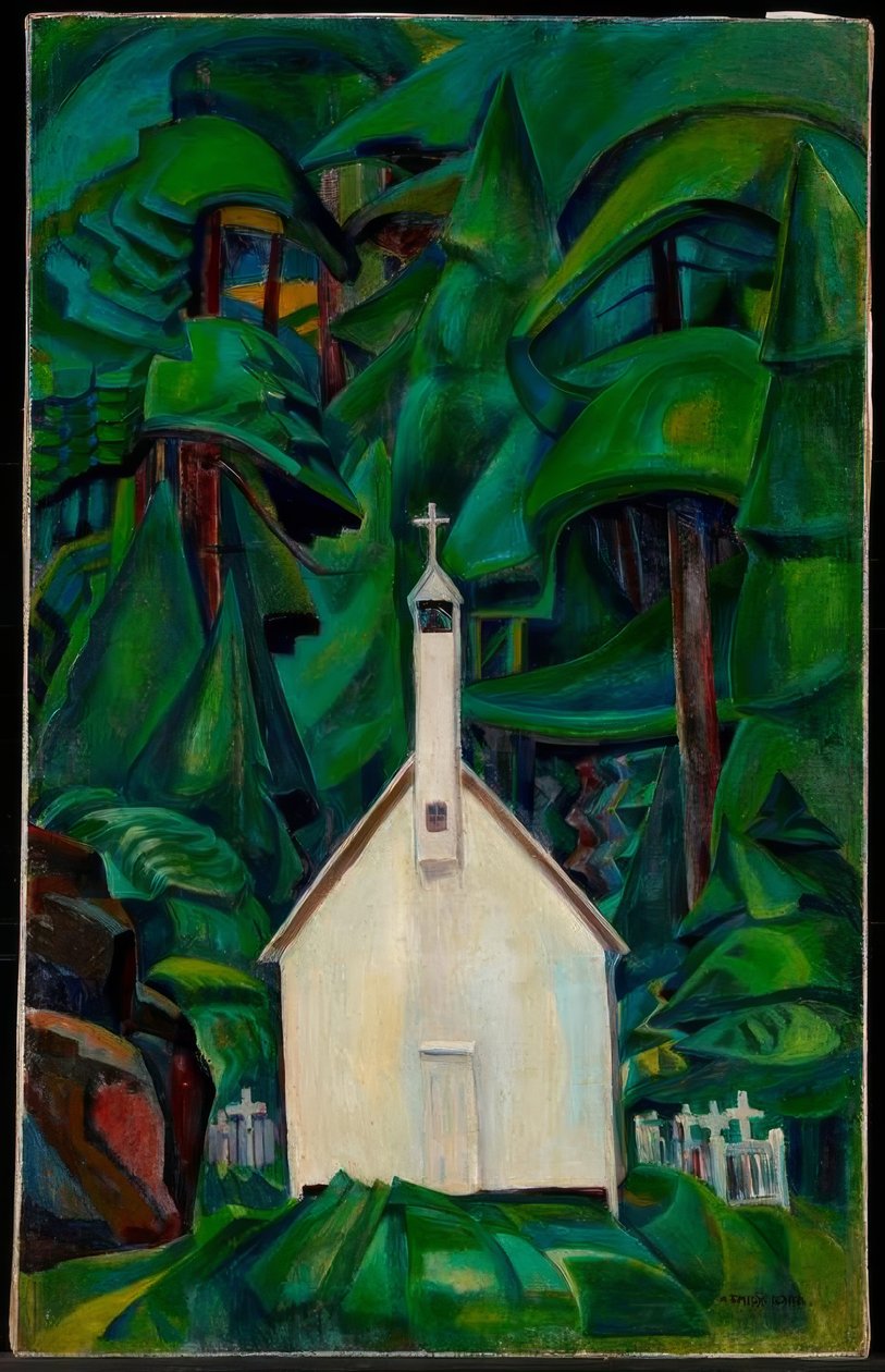 E.Carr, Indian Church av Emily Carr