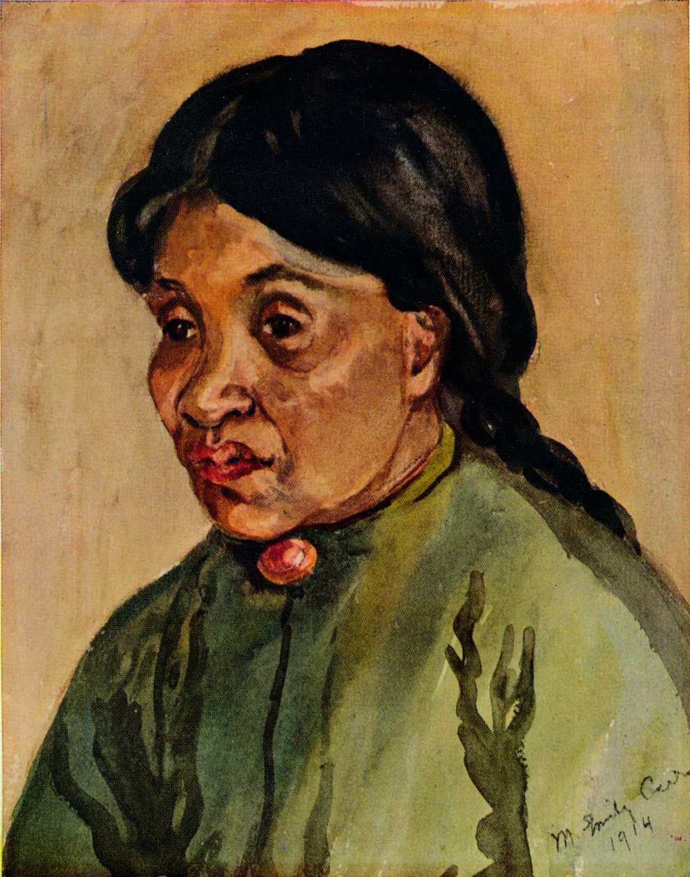 Illustrasjon fra Klee Wyck, 1914 av Emily Carr