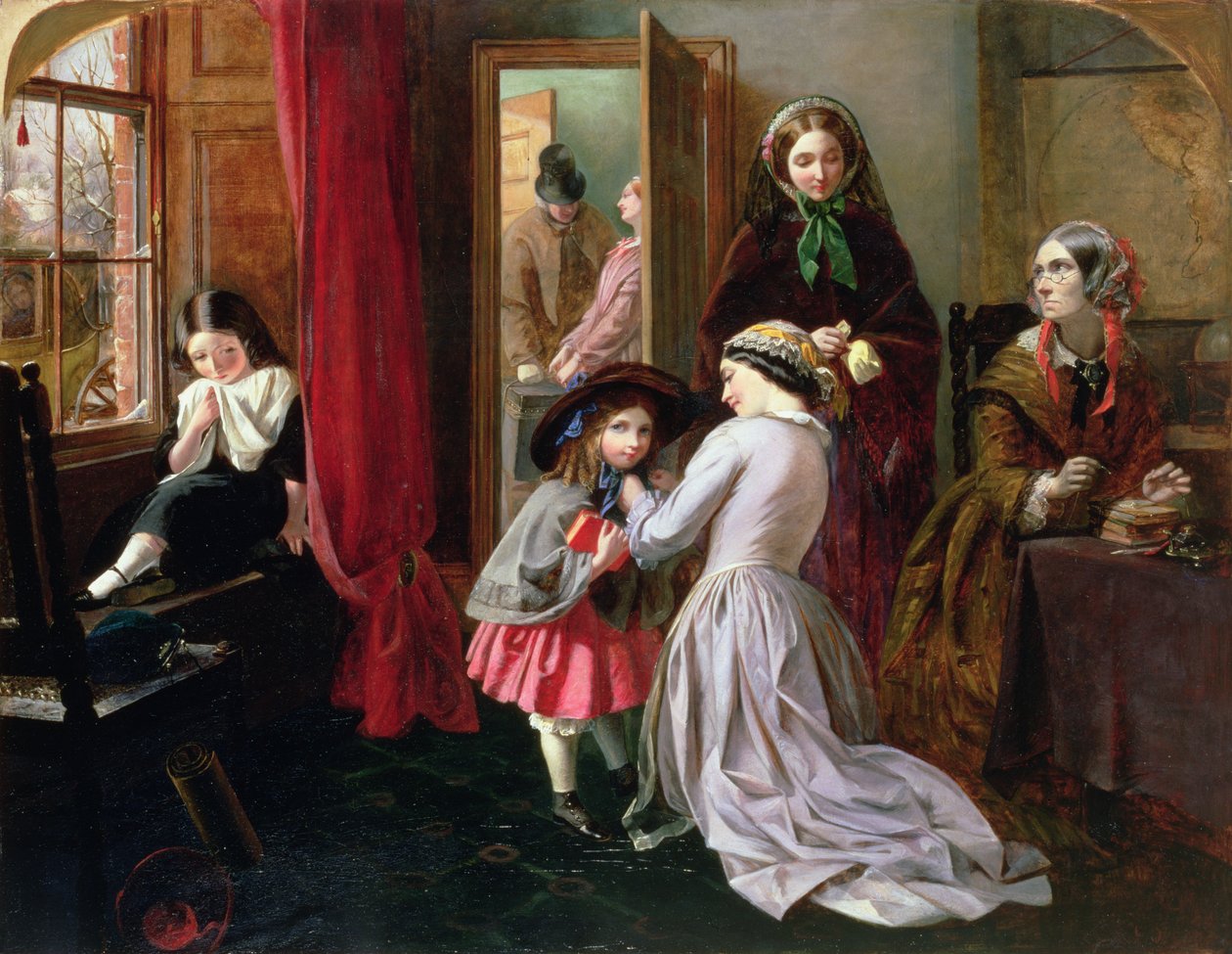 Hjemmetanker, 1856 av Emily Mary Osborn