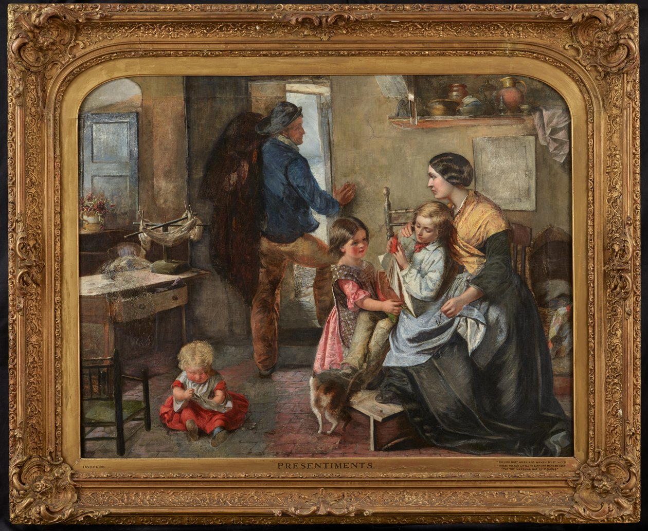 Forventninger (olje på lerret) av Emily Mary Osborn