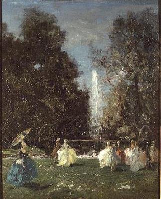 Fete Champetre på Villa dEste av Emma Ciardi