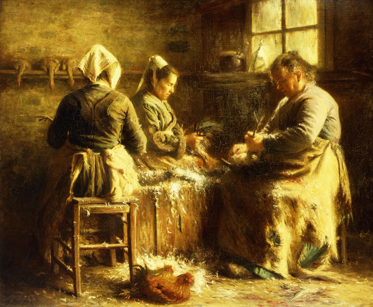 Defeather Chickens - Sen morgensommer i Bretagne; Kyllingplukkere - Apres Midi d