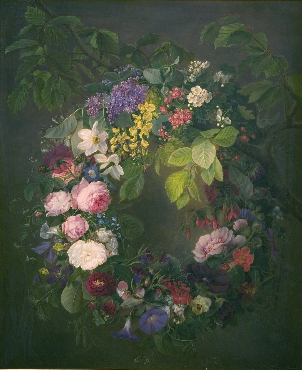 En blomsterkrans av Emma Thomsen