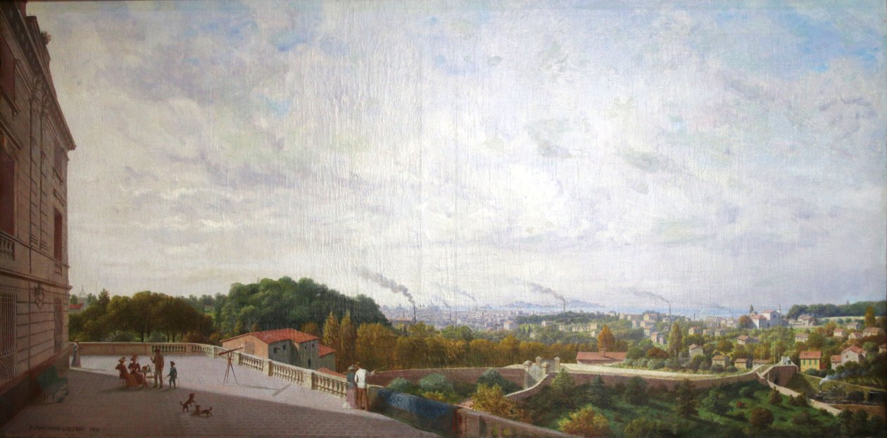 Marseille, utsikt over Saint-Barthélemy av Emmanuel Coulange