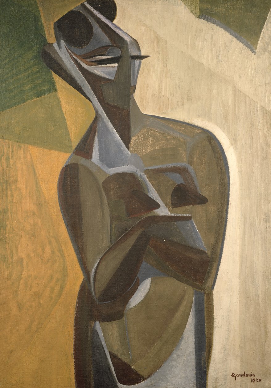 Naken, 1920 av Emmanuel Gondouin