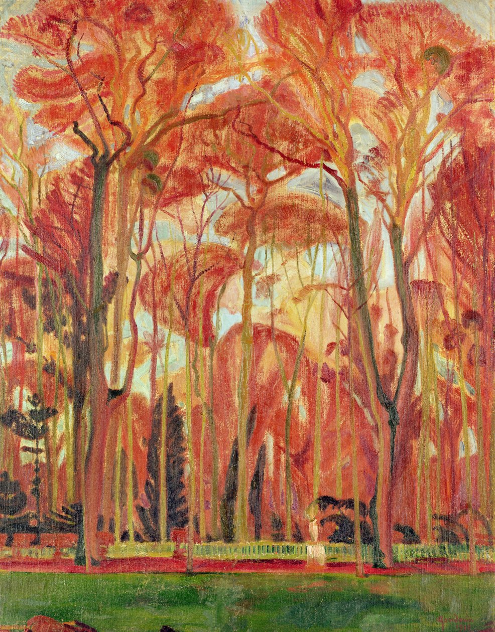 Skogen, 1912 av Emmanuel Gondouin