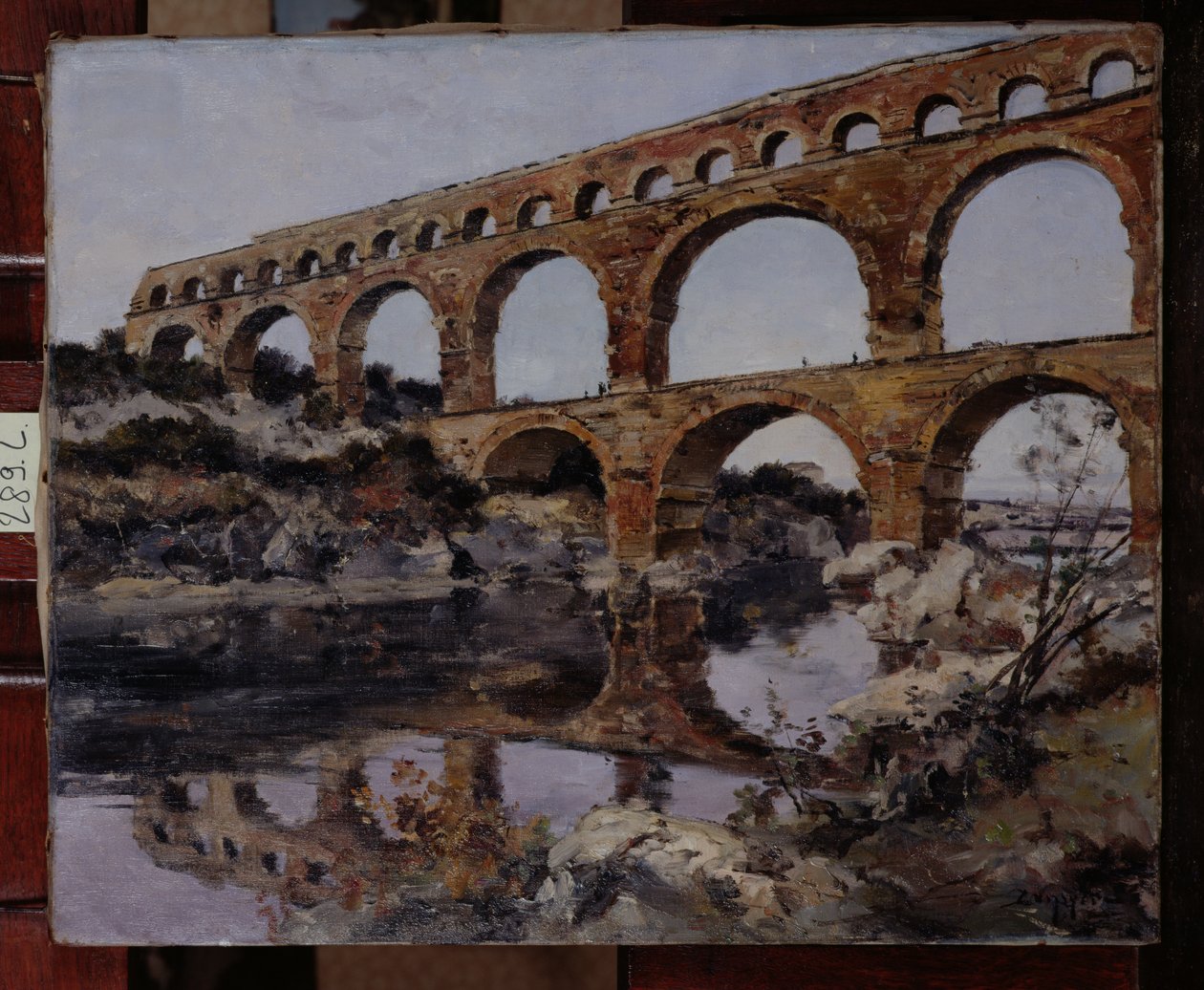 Pont du Gard, 1890 av Emmanuel Lansyer