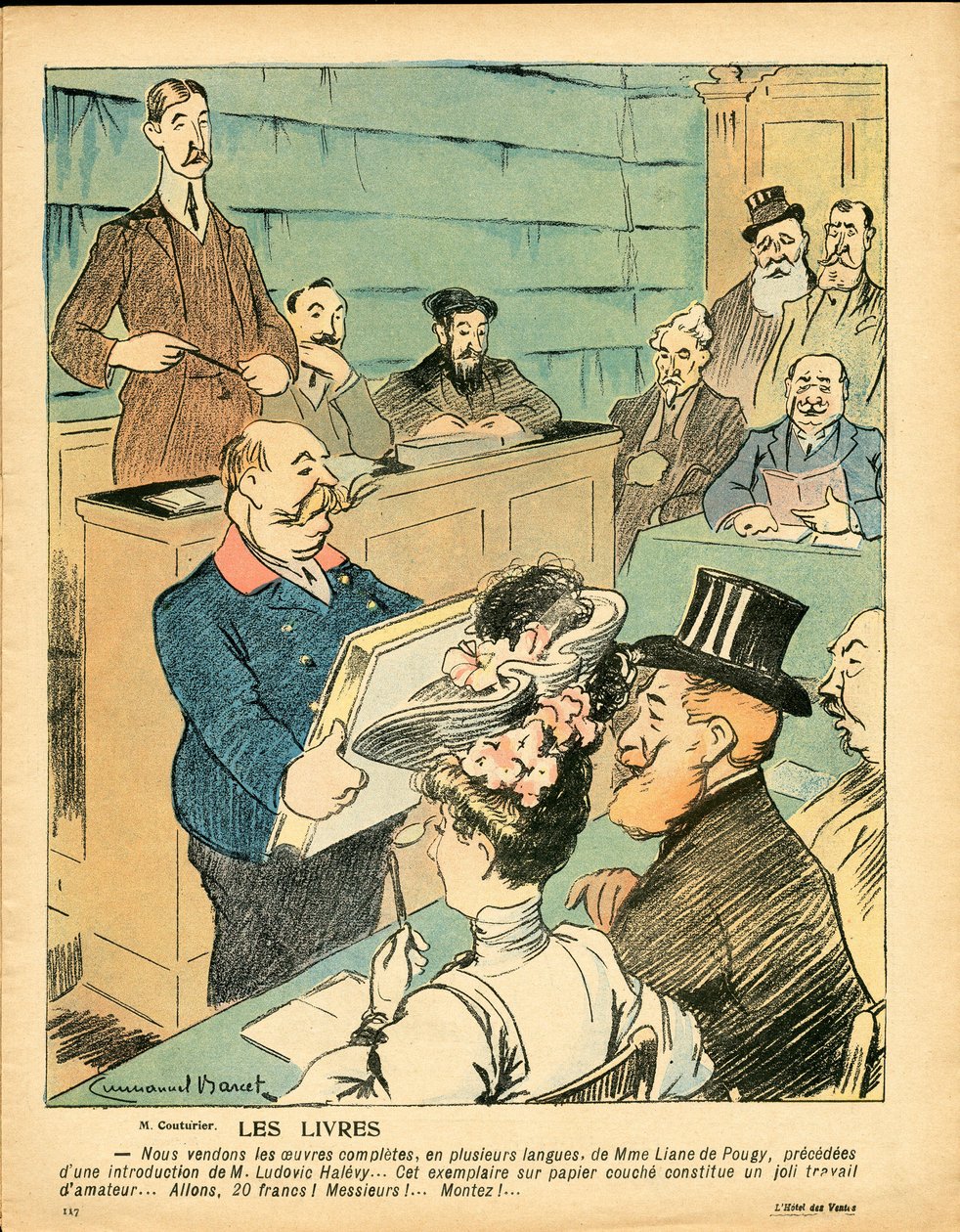L'Plate au beurre, nummer 215, Satirical in Colors av Emmanuel Barcet