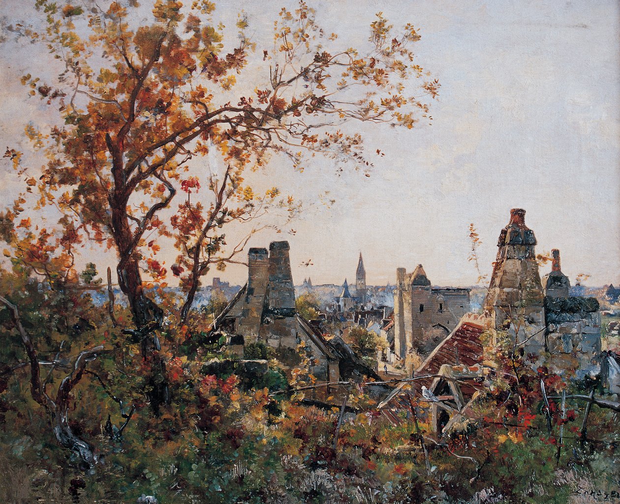 Beaulieu-lès-Loches, oktober 1886 (maleri) av Emmanuel Lansyer