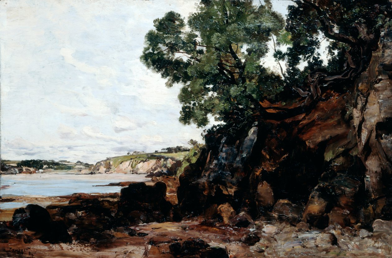 Douarnenez, 1884. av Emmanuel Lansyer