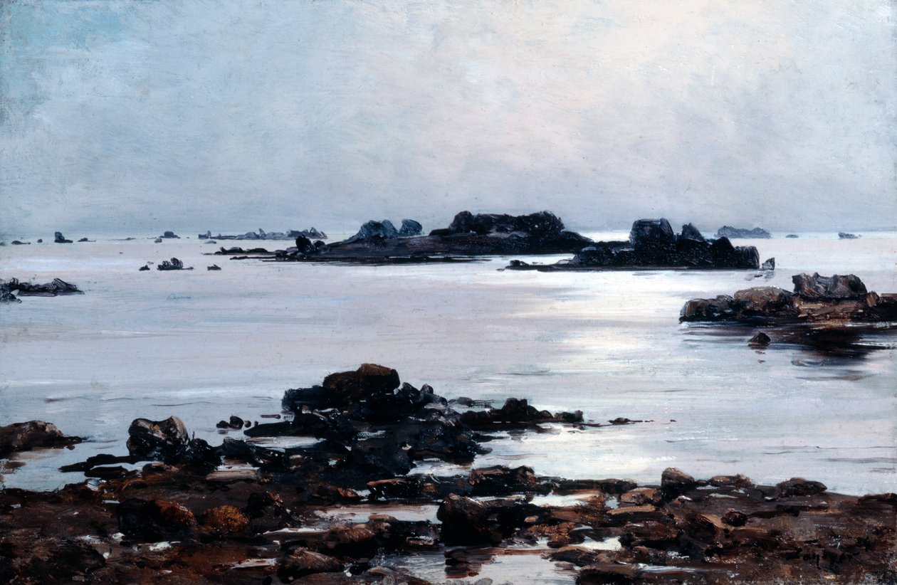Ile de Sein, 1884 av Emmanuel Lansyer