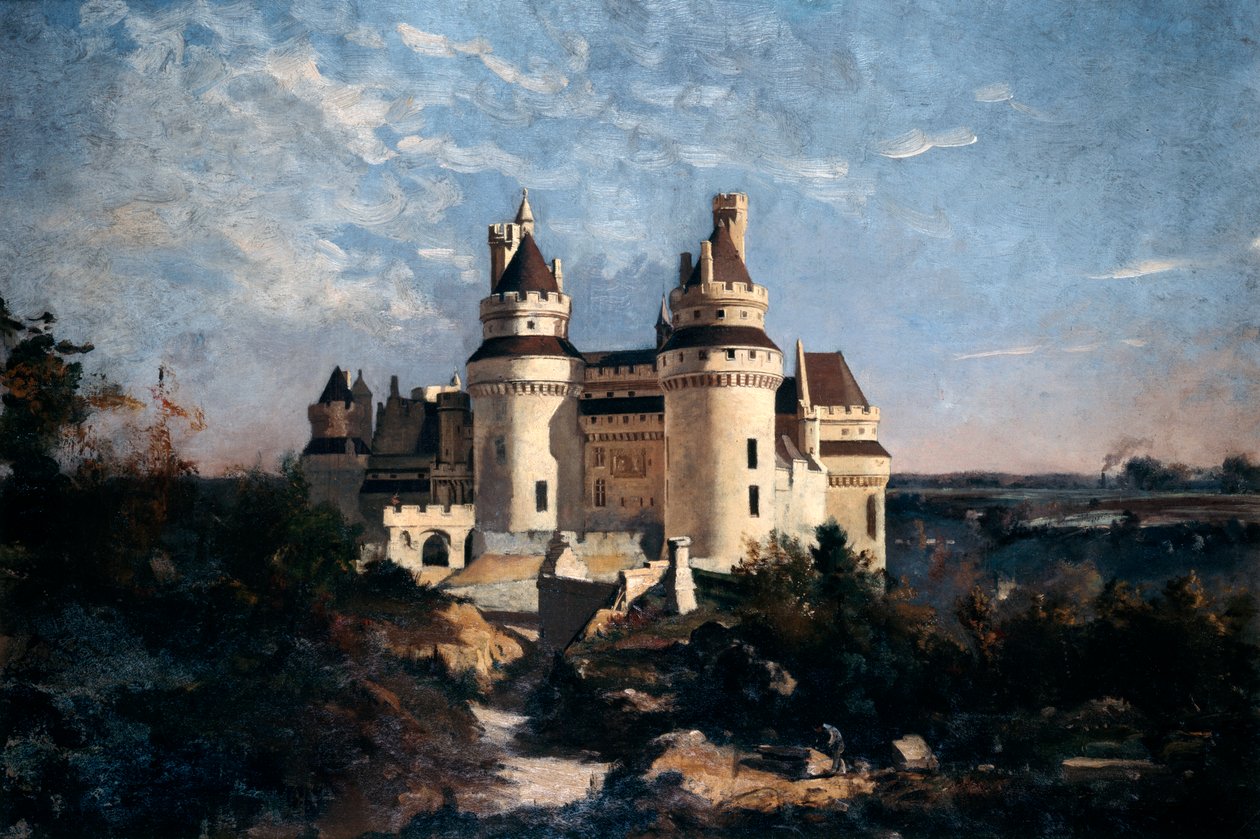 Pierrefonds, 1868 av Emmanuel Lansyer