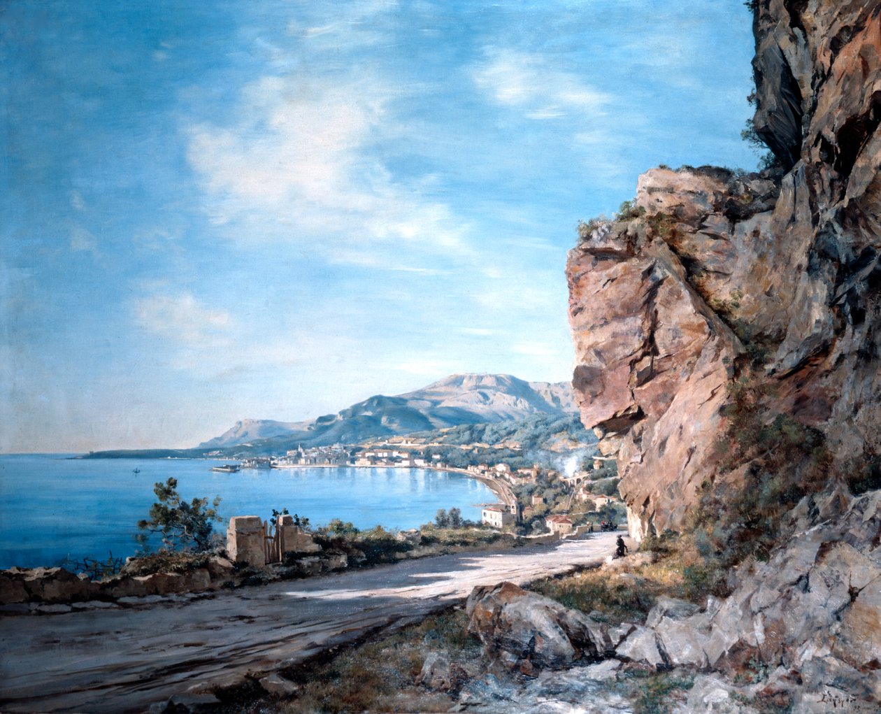 Fredsbukten, 1893 av Emmanuel Lansyer