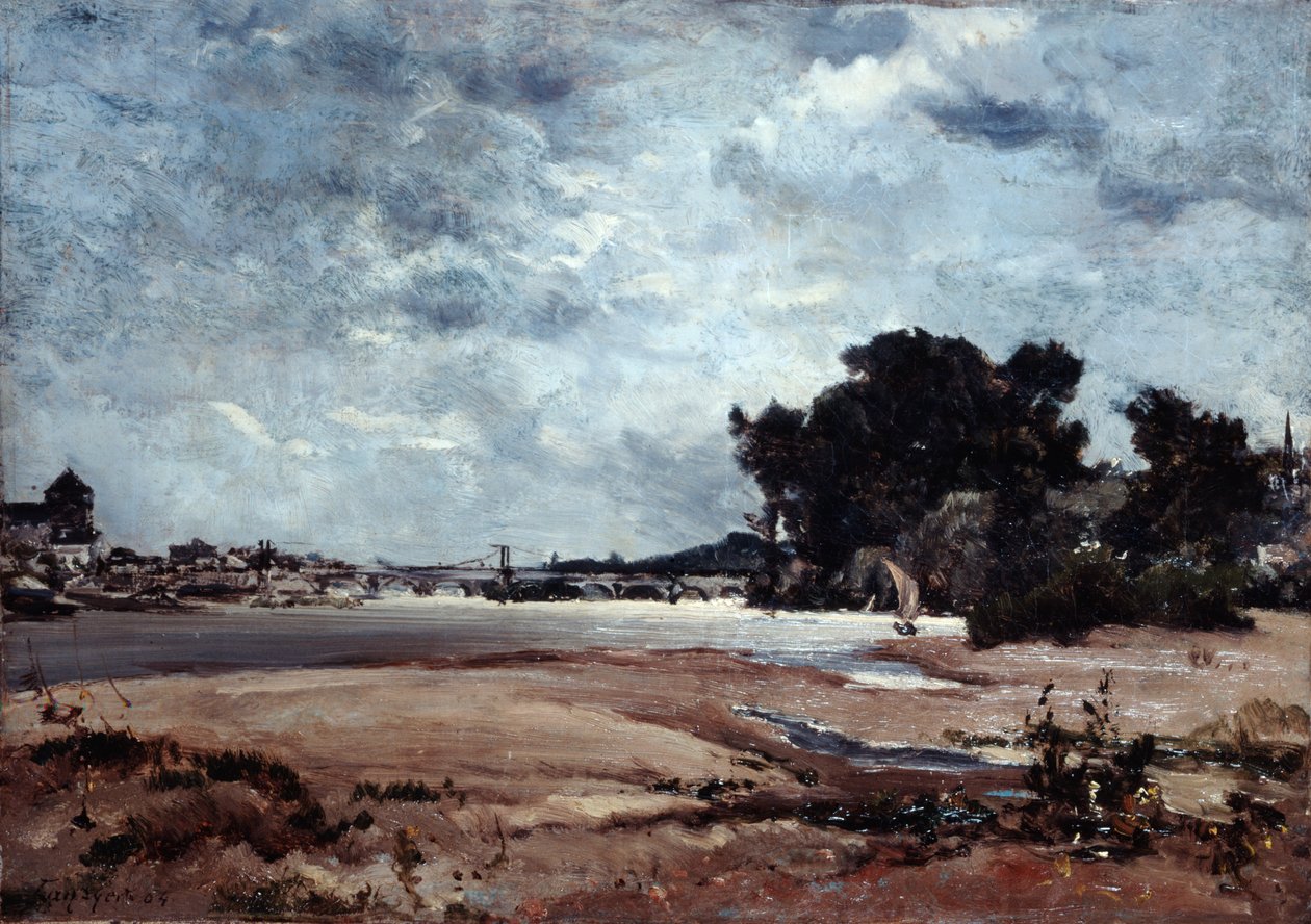 Loire, 1865 av Emmanuel Lansyer