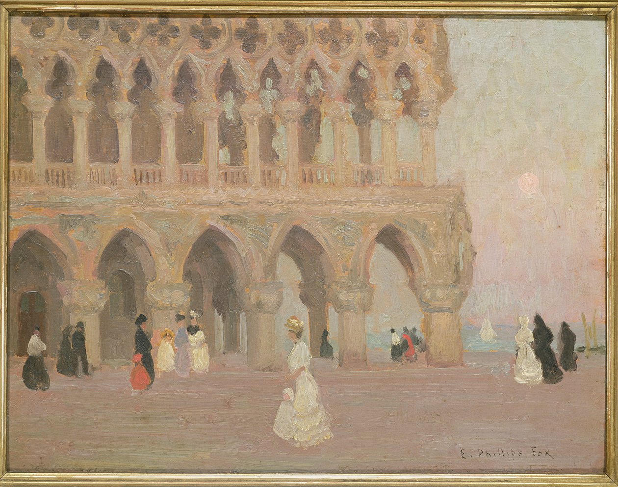 Dogepalasset, Venezia av Emmanuel Phillips Fox