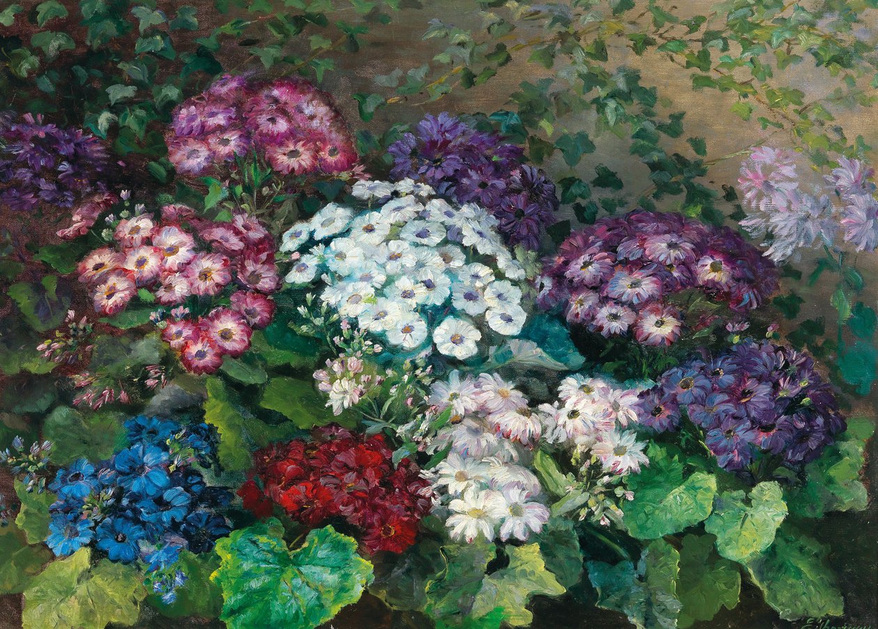 Sommerblomster av Emmy Thornam